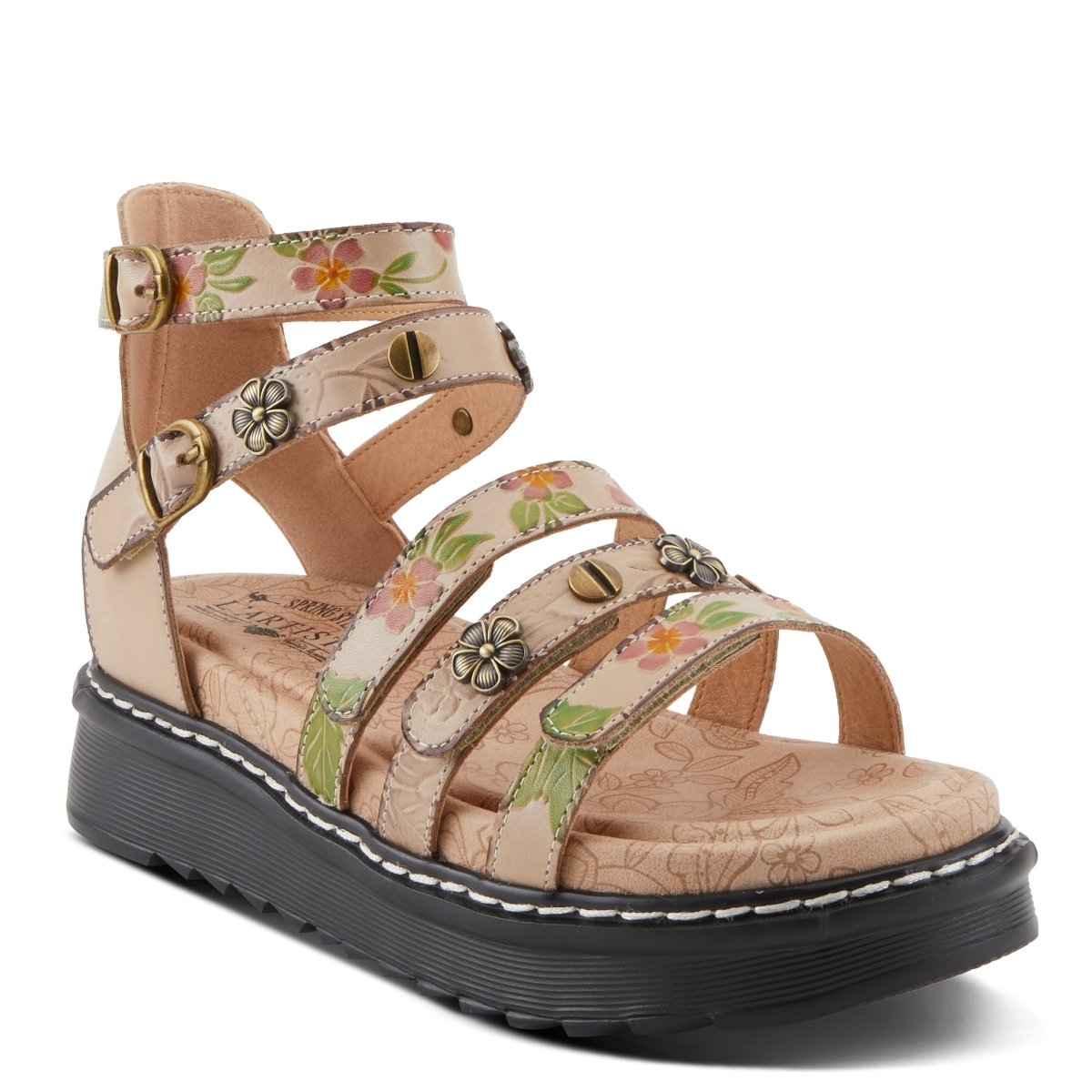 Spring Step Shoes L'artiste Selyse Sandals Strappy Casual Sandals by Spring Step Shoes – Don't Panic Shoes