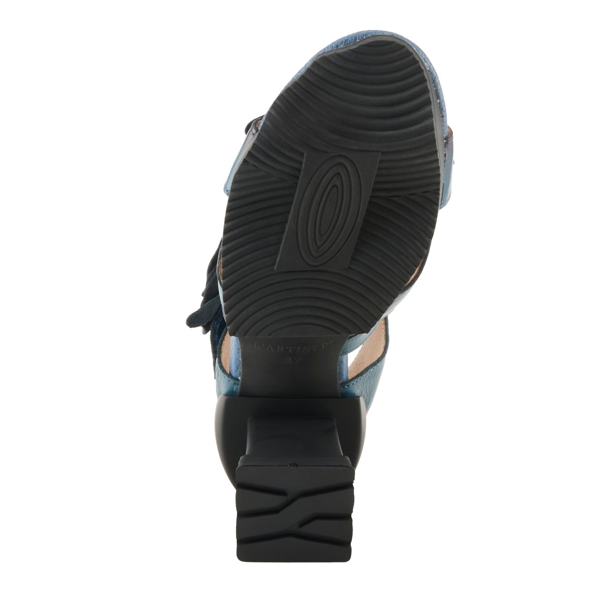 Spring Step ShoeS L'artiste Shelly Ankle Strap Sandal Women’s Hand Painted Leather Ankle Strap Sandal by Spring Step Shoes – Don't Panic Shoes