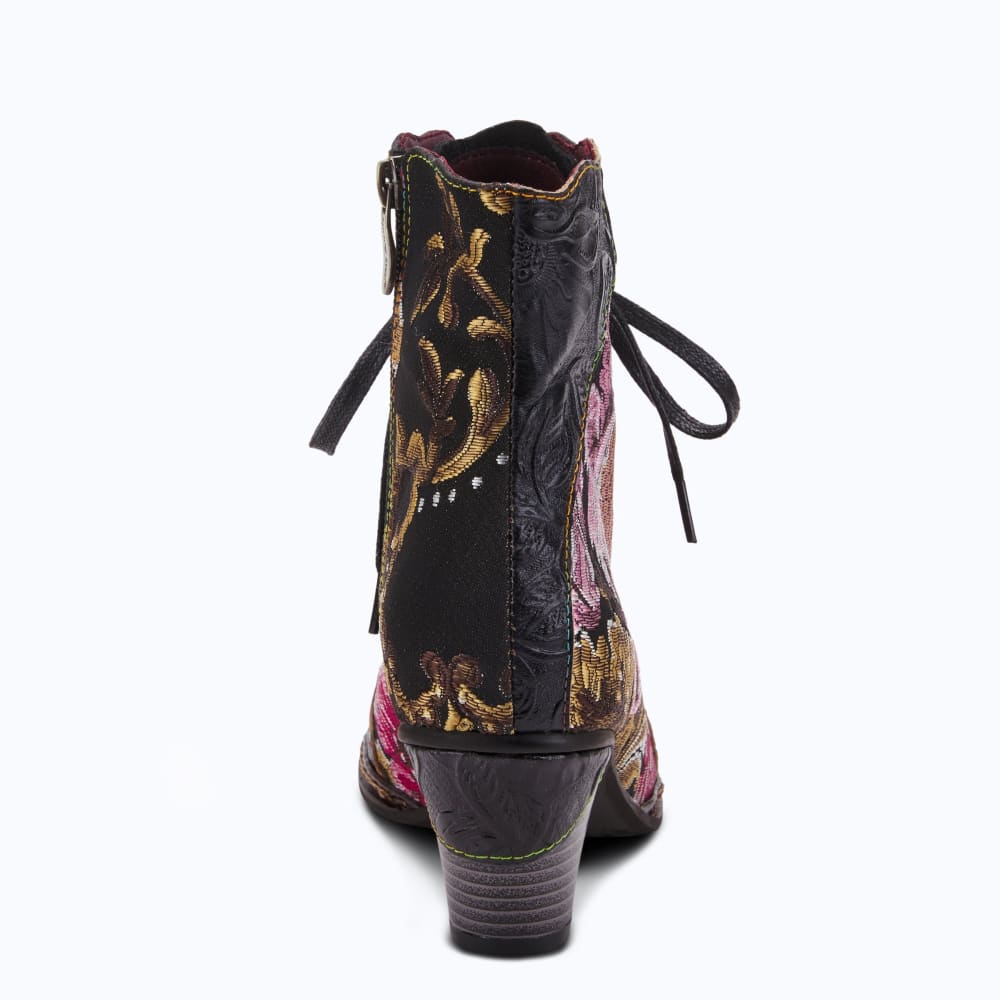 Spring Step Shoes L'artiste Siren Women's Embroidered Multicolor Boots Shoes by Spring Step Shoes – Don't Panic Shoes