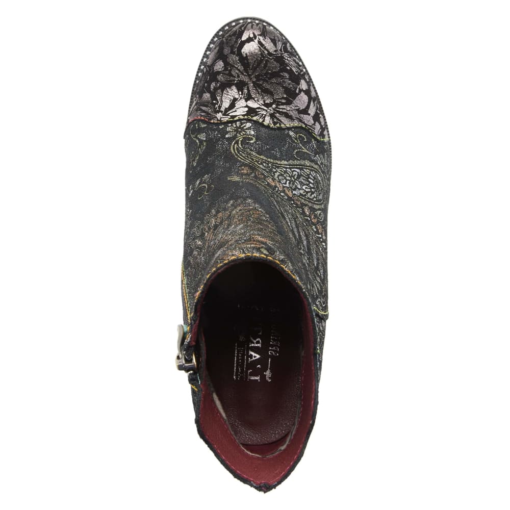 Spring Step Shoes L'artiste Smokinhot Women's Multicolor Leather Heeled Boots Shoes by Spring Step Shoes – Don't Panic Shoes