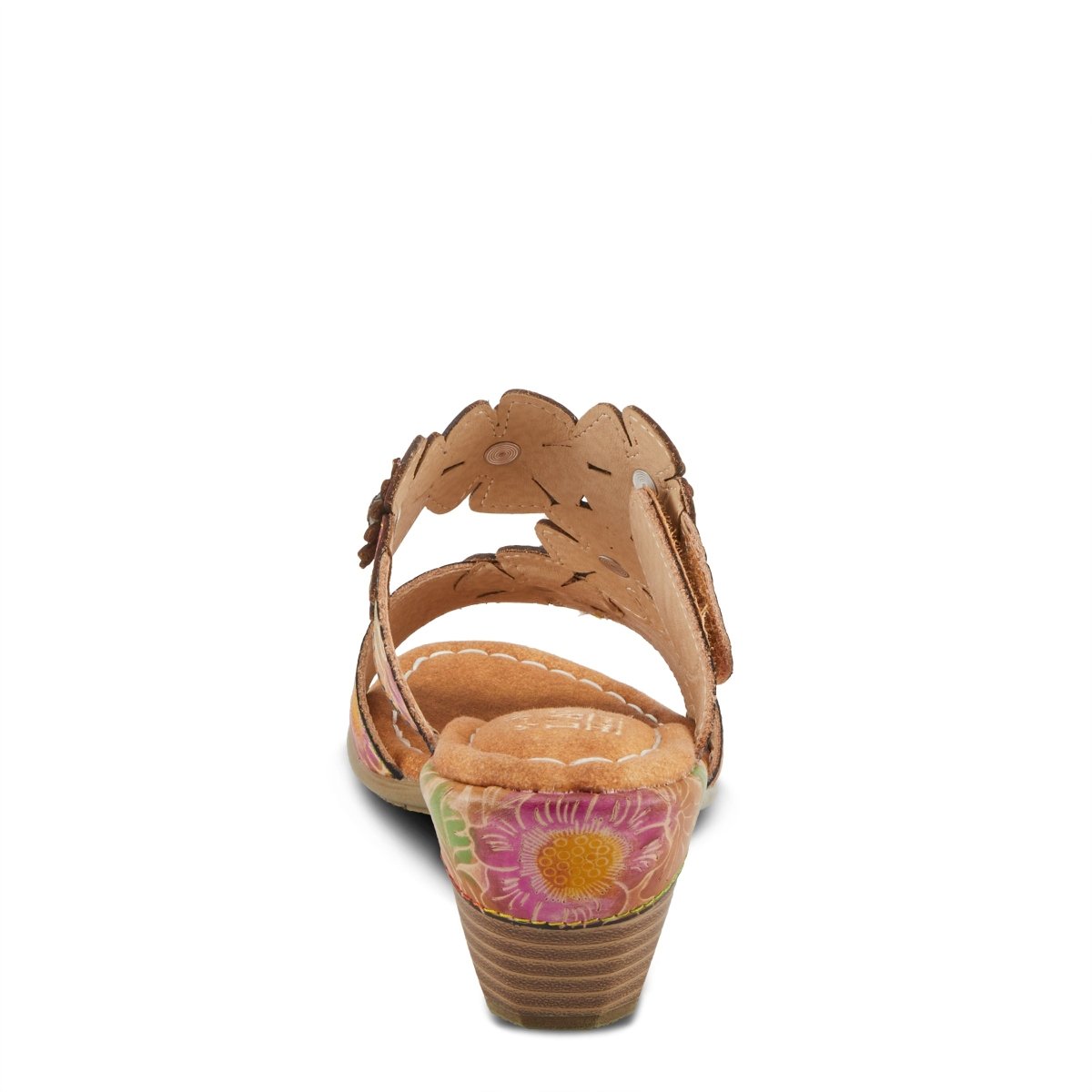 Spring Step Shoes L'artiste Summerfun Sandals Women's Leather Multicolor Pumps & Heels Casual Sandals by Spring Step Shoes – Don't Panic Shoes