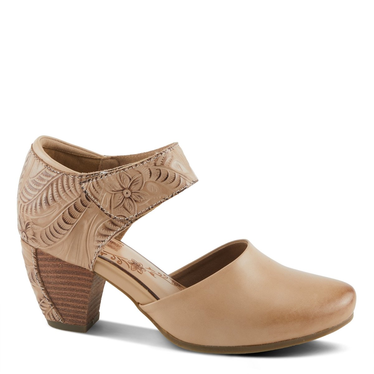 Spring Step Shoes L'artiste Toolie Women's Hand Painted Leather Shoes Mary Jane Shoe by Spring Step Shoes – Don't Panic Shoes