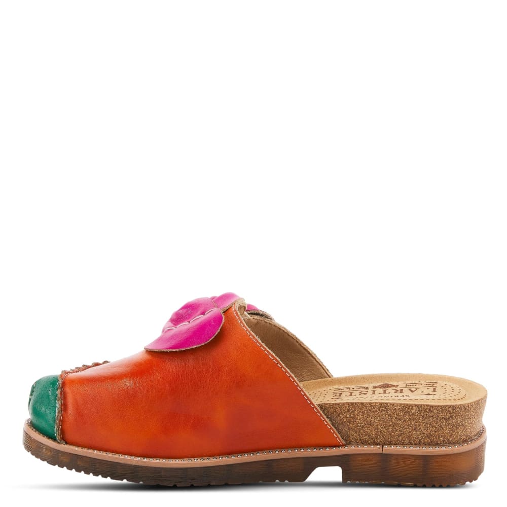 Spring Step Shoes L'artiste Tricolour Clogs Shoes by Spring Step Shoes – Don't Panic Shoes