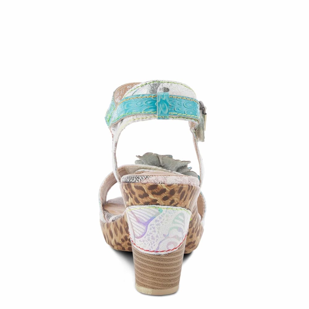 Spring Step Shoes L'artiste Wildcat Women's French Inspired Floral Sandals Shoes by Spring Step Shoes – Don't Panic Shoes