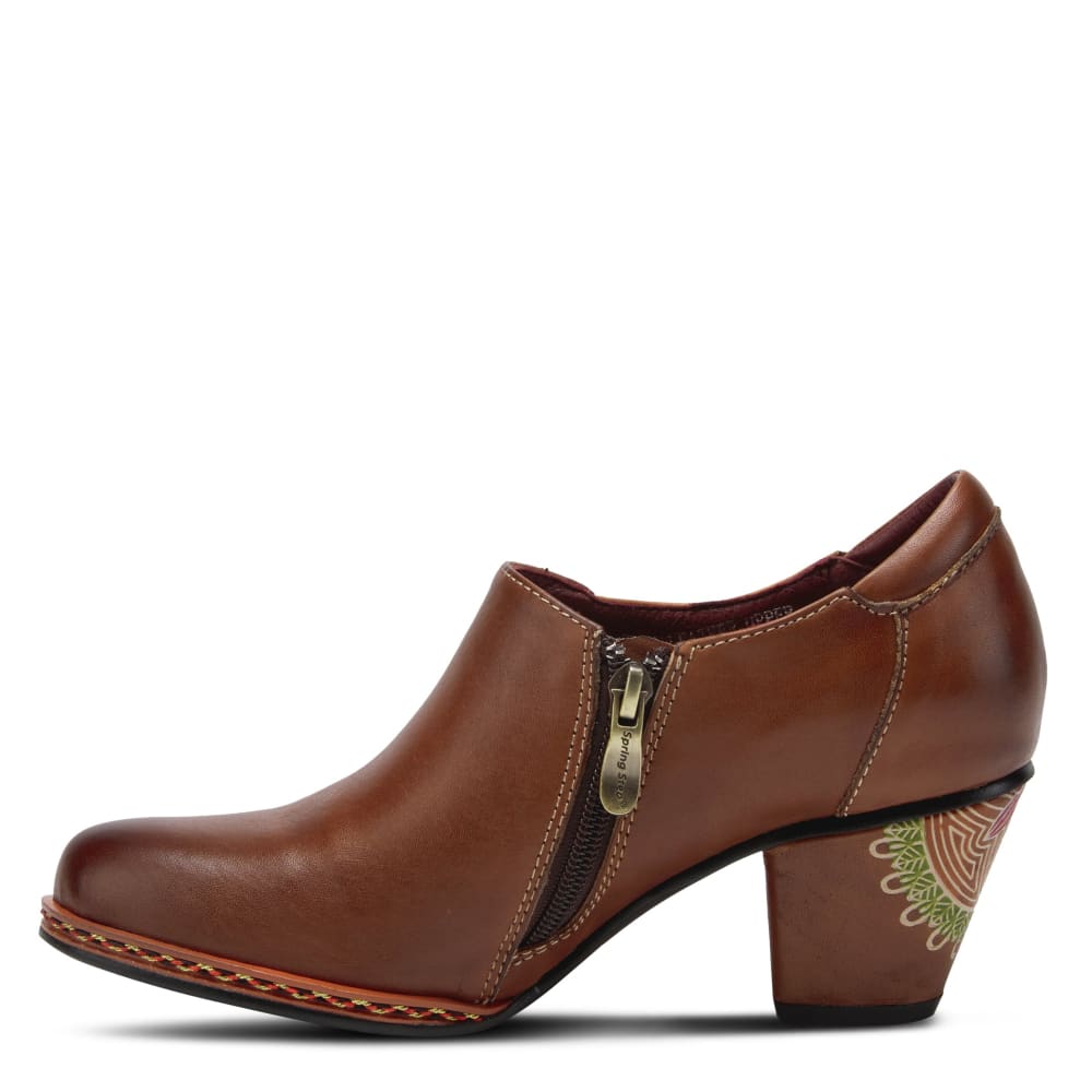 Spring Step Shoes L'artiste Zami Women's Hand Painted Leather Shootie Shoes Shoes by Spring Step Shoes – Don't Panic Shoes