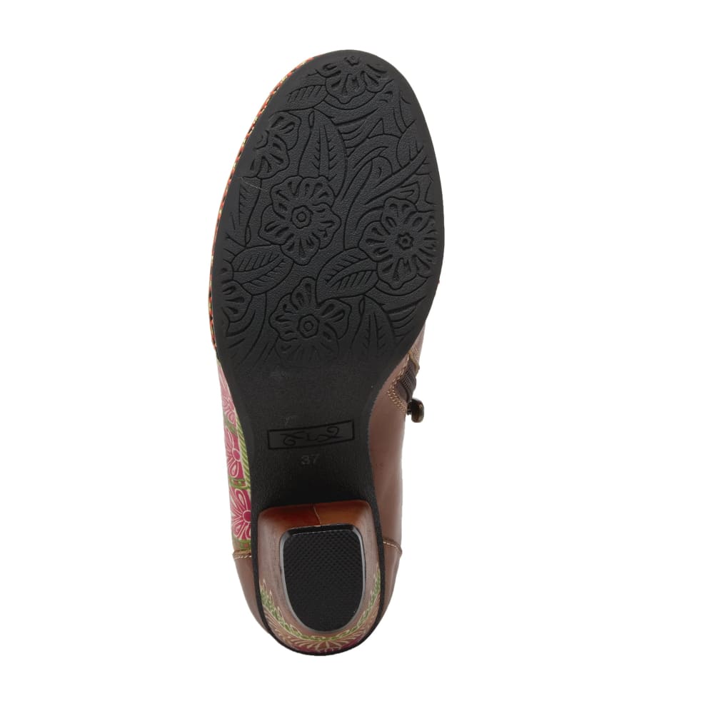 Spring Step Shoes L'artiste Zami Women's Hand Painted Leather Shootie Shoes Shoes by Spring Step Shoes – Don't Panic Shoes