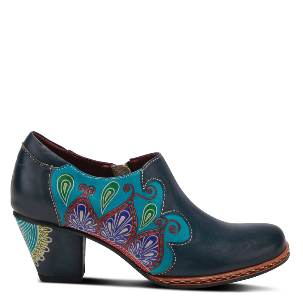 Spring Step Shoes L'artiste Zami Women's Hand Painted Leather Shootie Shoes Shoes by Spring Step Shoes – Don't Panic Shoes