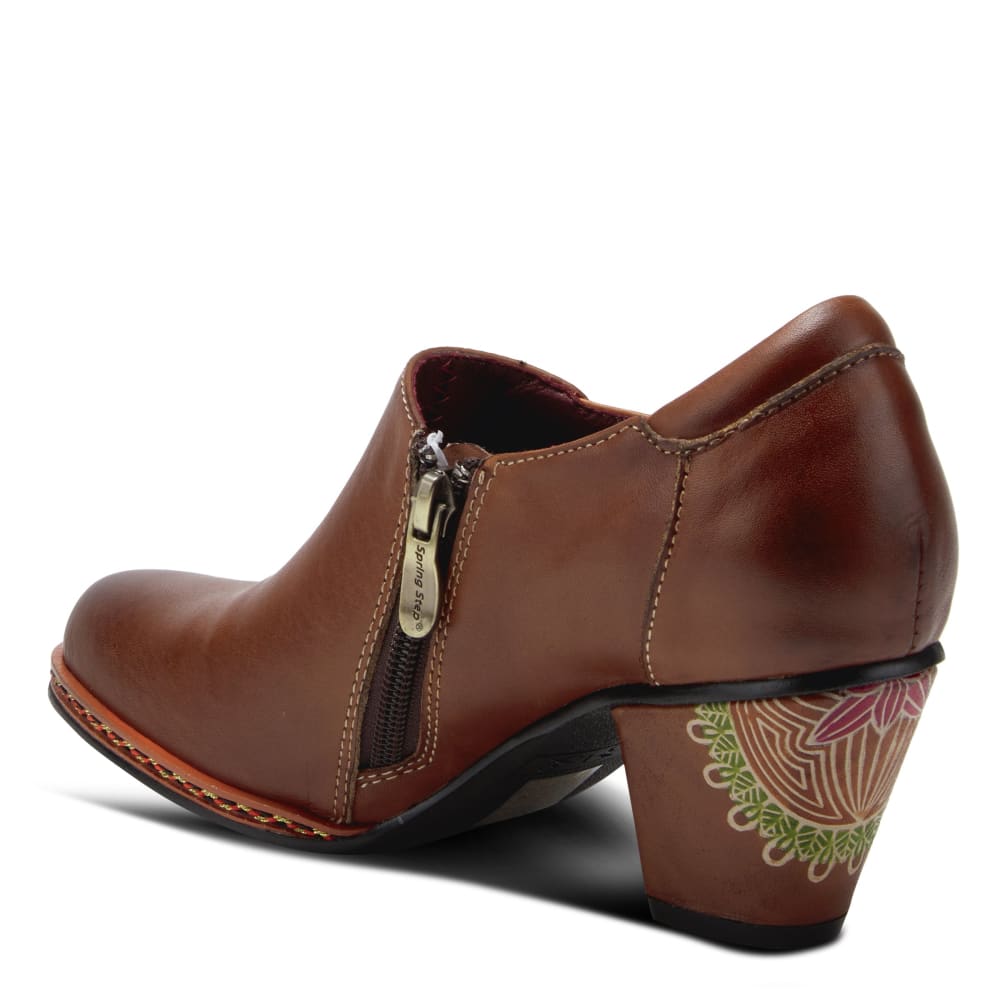 Spring Step Shoes L'artiste Zami Women's Hand Painted Leather Shootie Shoes Shoes by Spring Step Shoes – Don't Panic Shoes