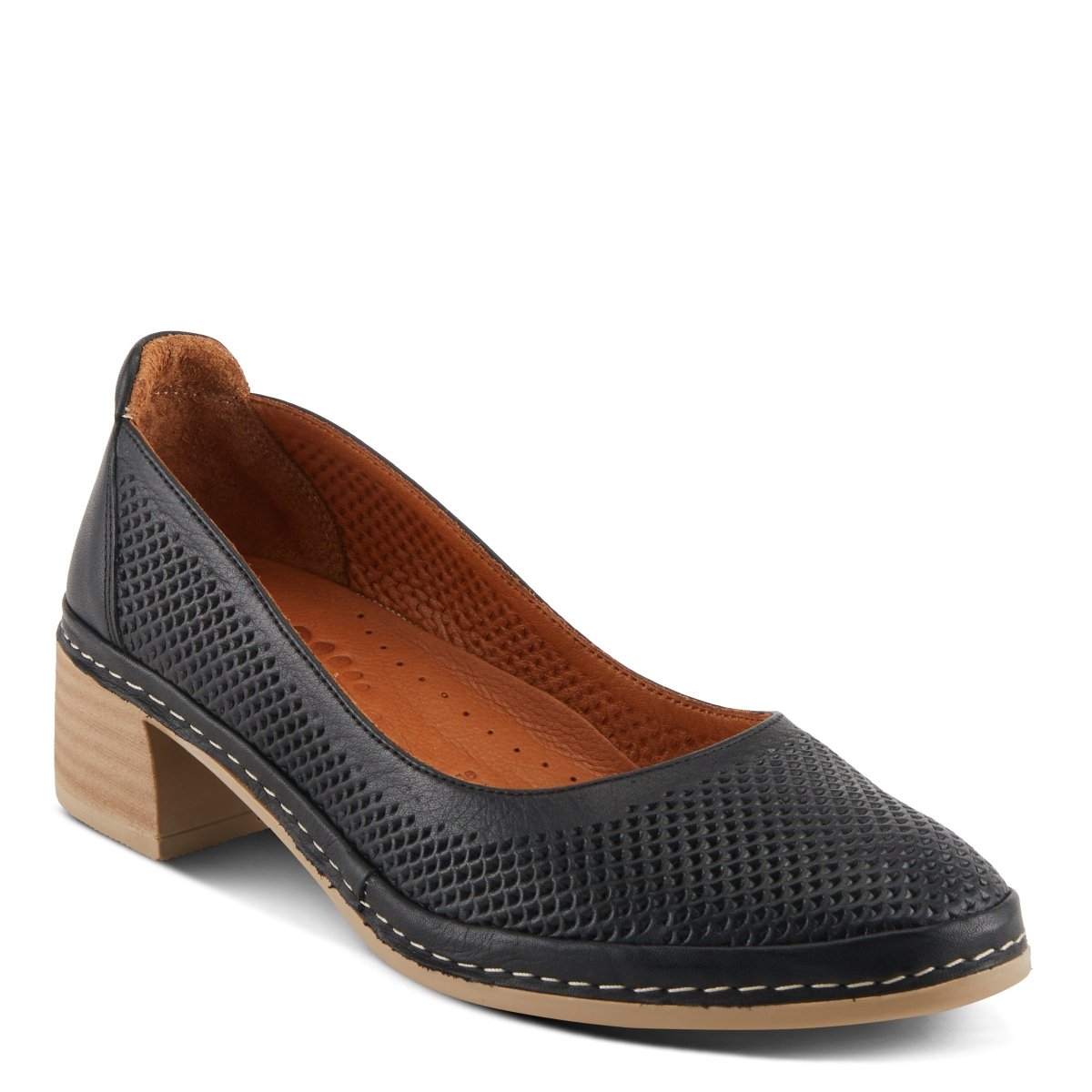 Spring Step ShoeS Lugaria Women’s Leather Ballet Shoes 1.75" Heel Clogs Casual Shoes by Spring Step Shoes – Don't Panic Shoes