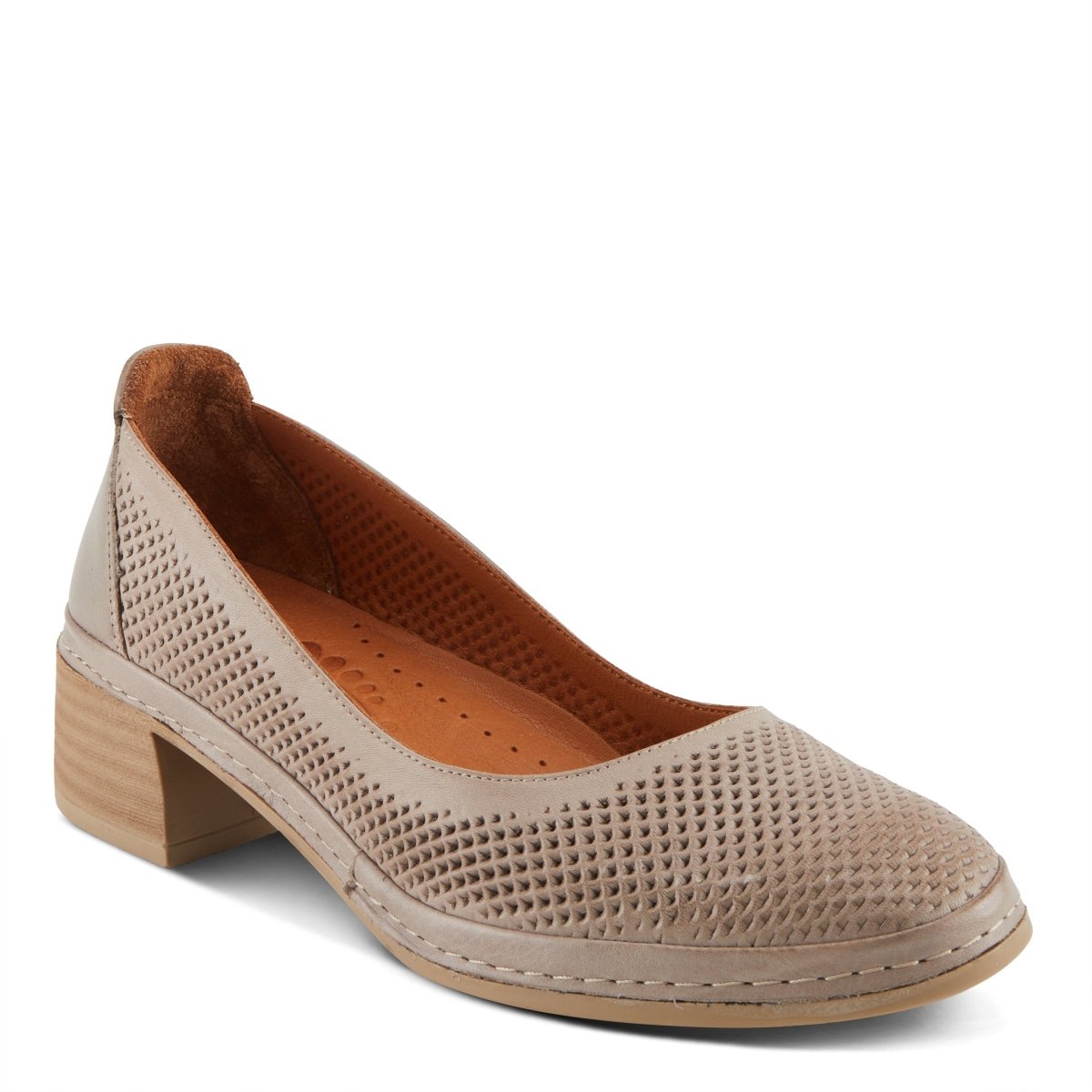 Spring Step ShoeS Lugaria Women’s Leather Ballet Shoes 1.75" Heel Clogs Casual Shoes by Spring Step Shoes – Don't Panic Shoes