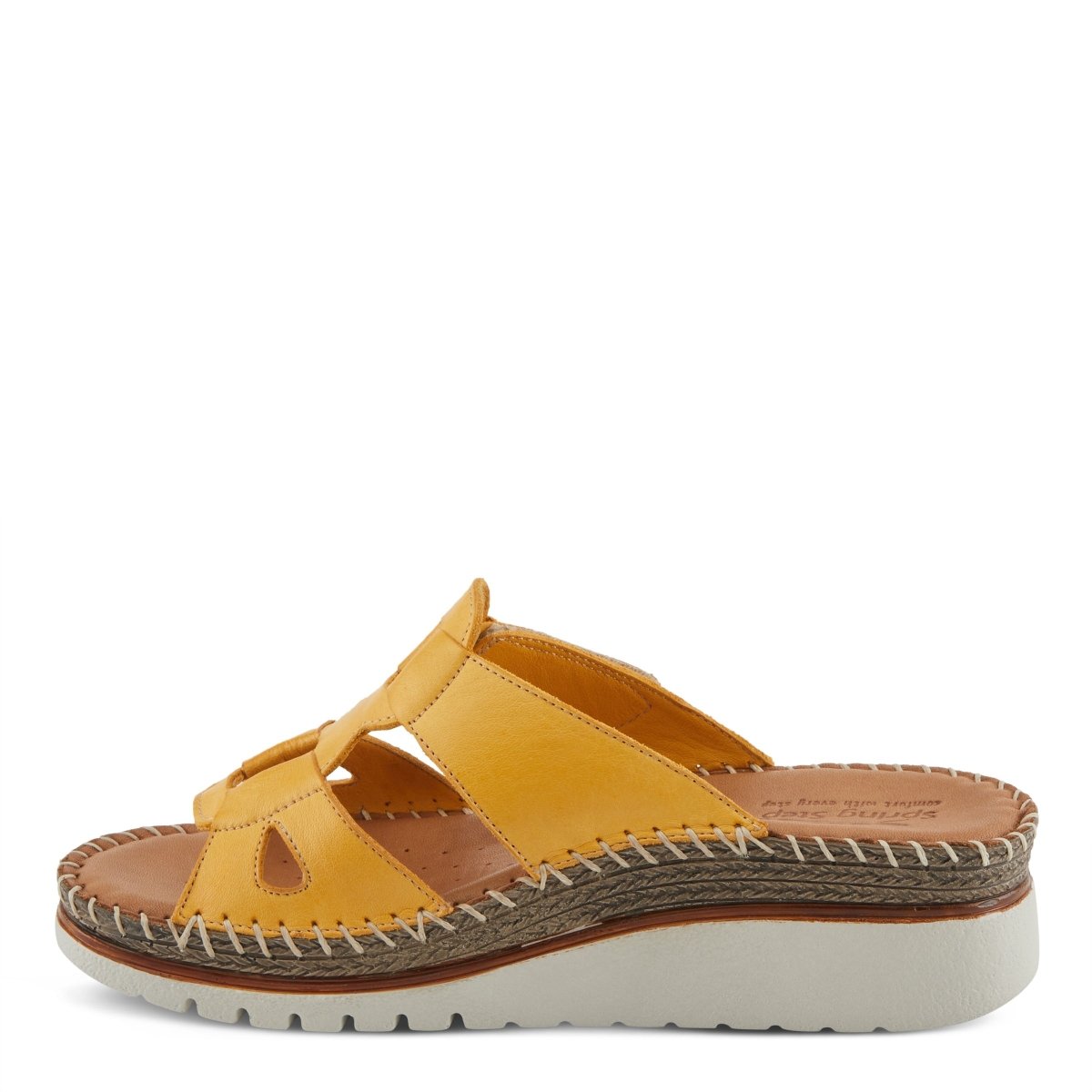 Spring Step ShoeS Montera Sandals Women’s Leather Black Slides Casual Sandals by Spring Step Shoes – Don't Panic Shoes