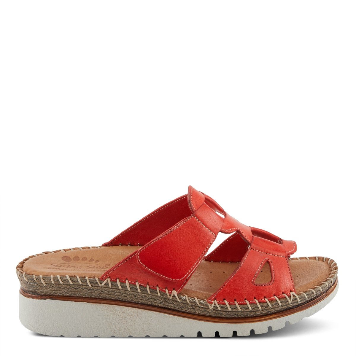 Spring Step ShoeS Montera Sandals Women’s Leather Black Slides Casual Sandals by Spring Step Shoes – Don't Panic Shoes