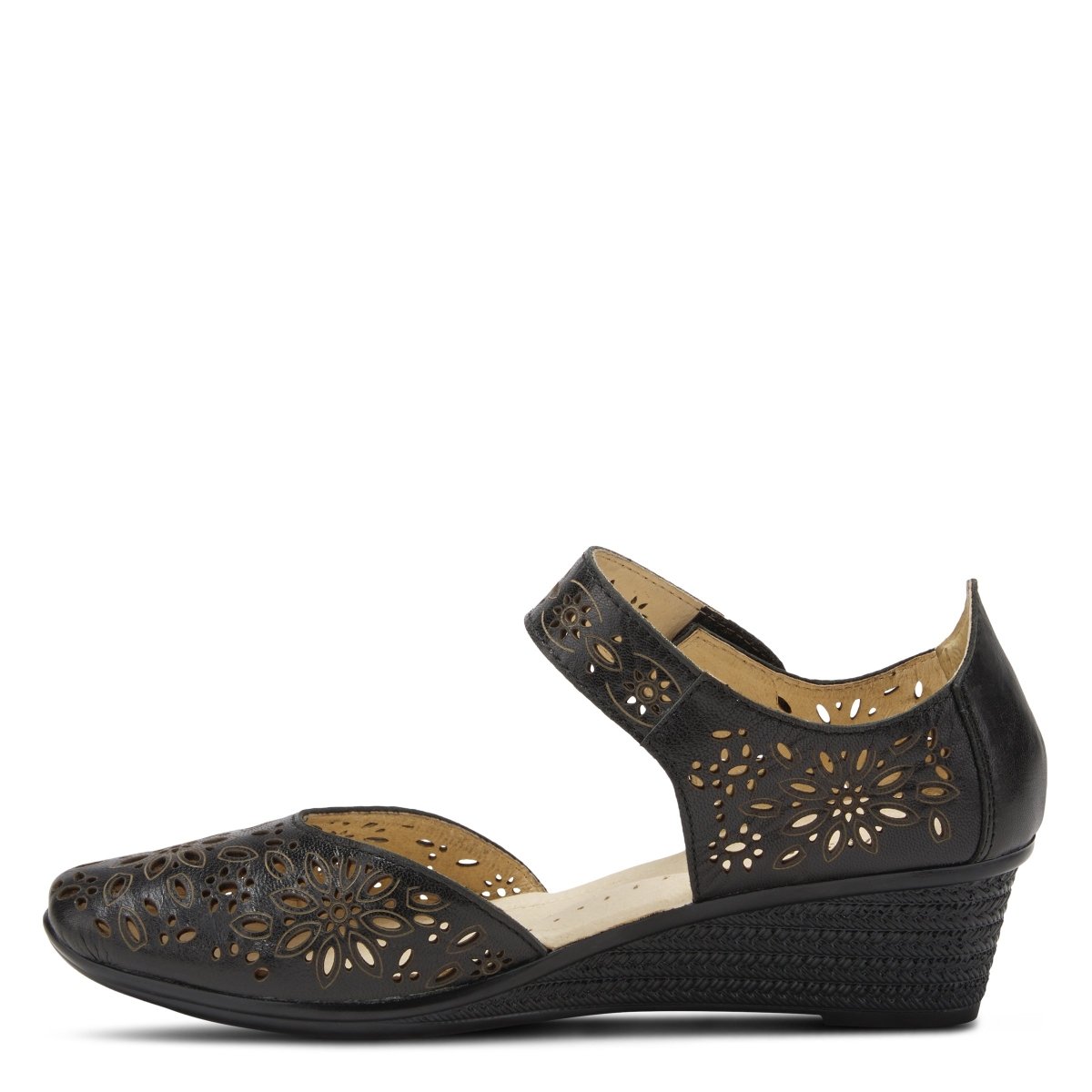 Spring Step Shoes Nougat Mary Jane Women's Leather Wedge Shoe Shoes by Spring Step Shoes – Don't Panic Shoes