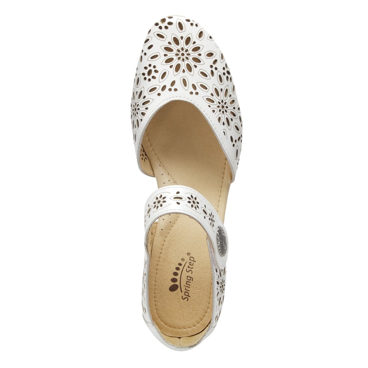 Spring Step Shoes Nougat Mary Jane Women's Leather Wedge Shoe Shoes by Spring Step Shoes – Don't Panic Shoes