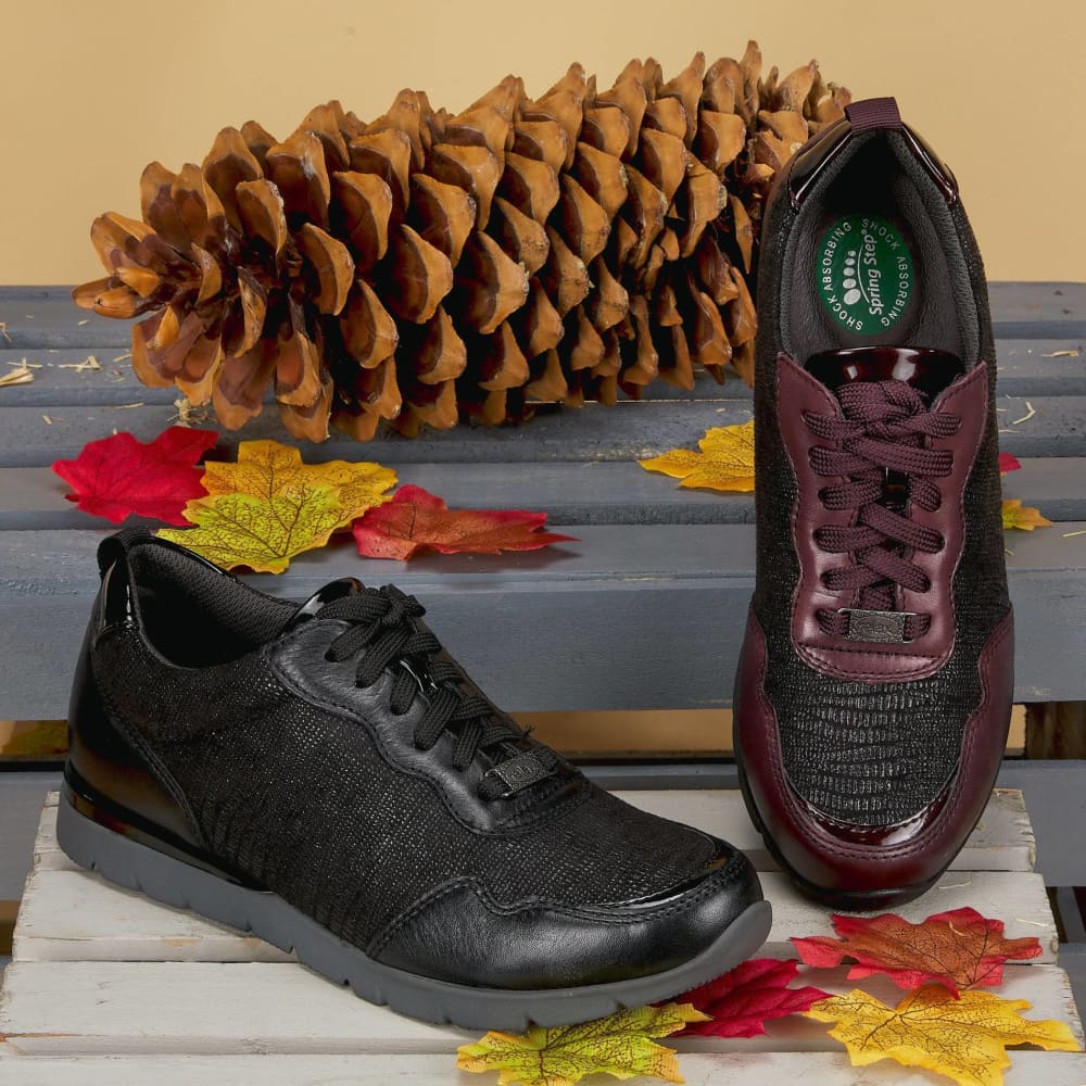 Spring Step Shoes Nylla Women's Leather Sneakers Shoes by Spring Step Shoes – Don't Panic Shoes