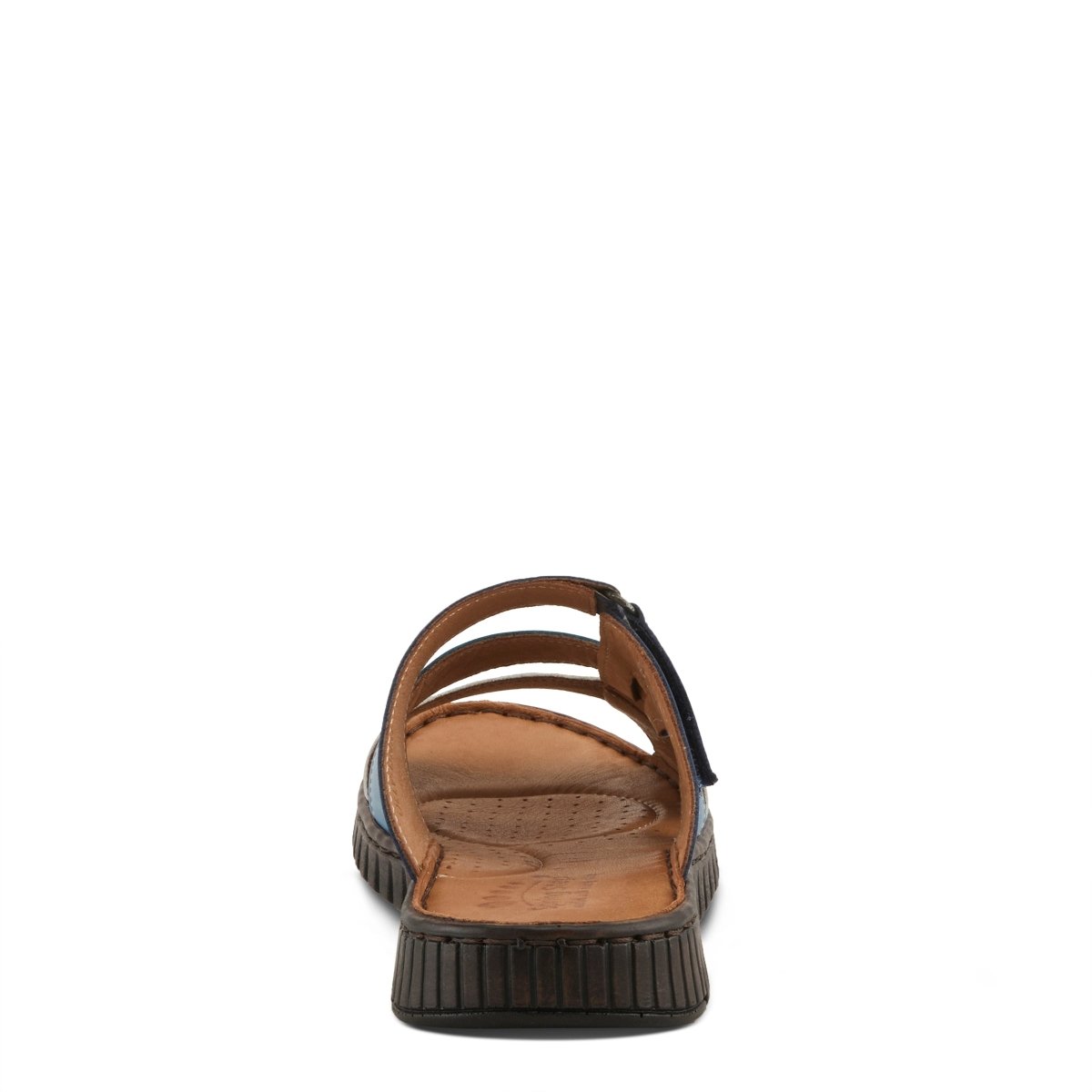 Spring Step ShoeS Olly Sandals Women’s Leather Slip On 1" Heel Slides Casual Sandals by Spring Step Shoes – Don't Panic Shoes