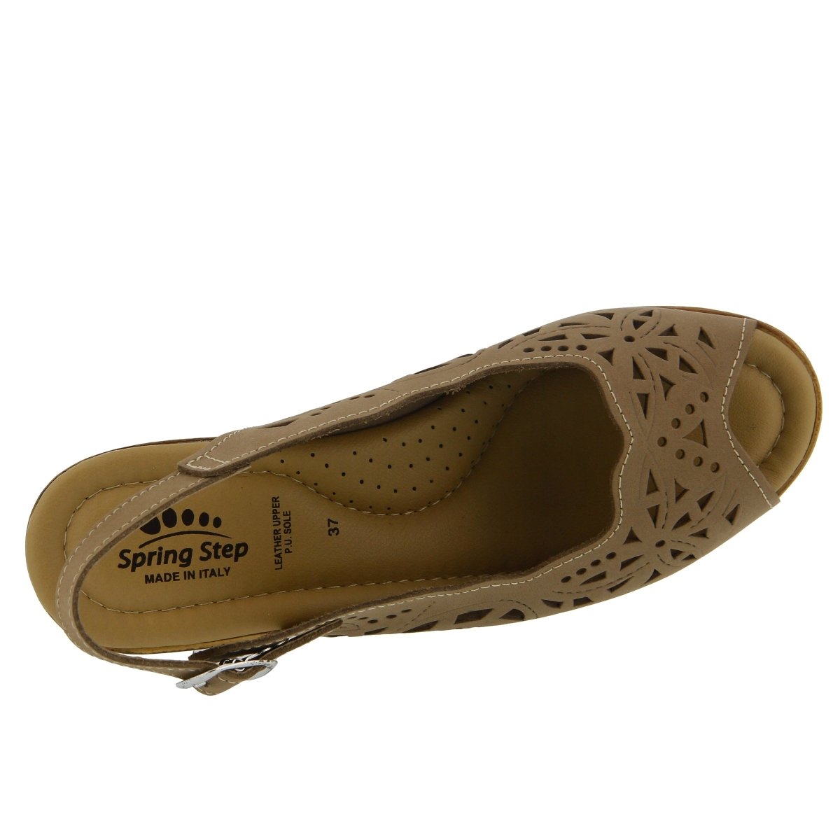 Spring Step ShoeS Orella Sandal Women’s Italian Leather Wedge Sandals by Spring Step Shoes – Don't Panic Shoes