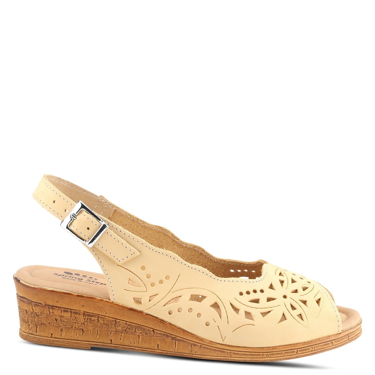 Spring Step ShoeS Orella Sandal Women’s Italian Leather Wedge Sandals by Spring Step Shoes – Don't Panic Shoes