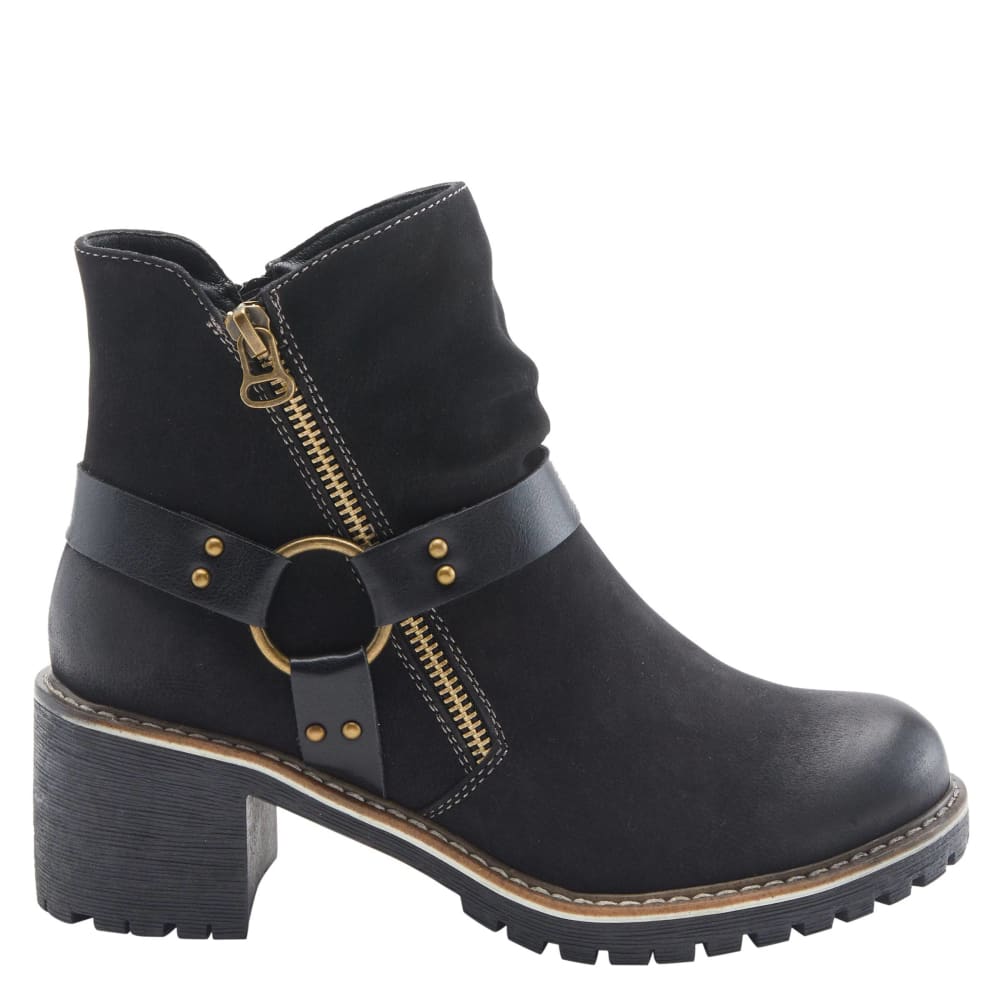 Spring Step Shoes Patrizia Firewood Women's Leather O Ring Harness Boots Shoes by Spring Step Shoes – Don't Panic Shoes