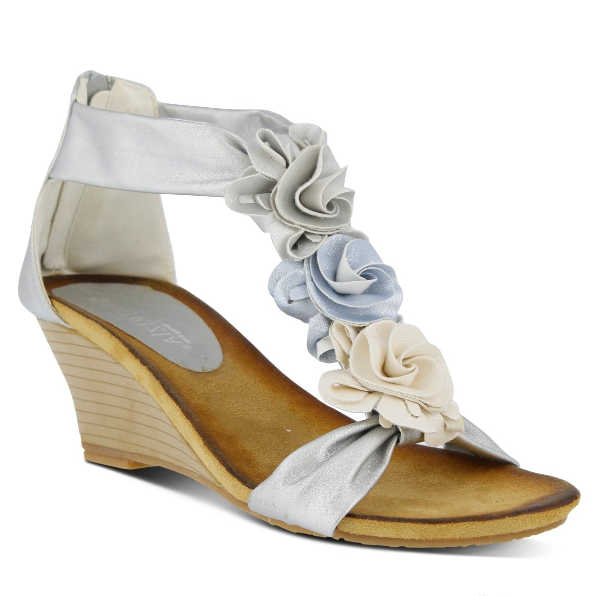 Spring Step ShoeS Patrizia Harlequin Multi Sandal Women’s Leather Sandals by Spring Step Shoes – Don't Panic Shoes