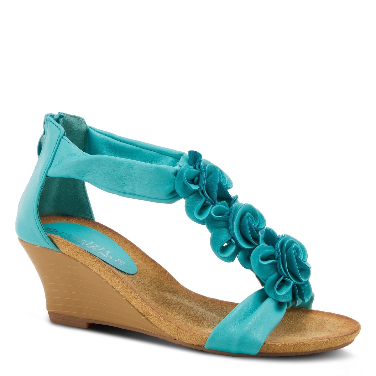 Spring Step ShoeS Patrizia Harlequin Women’s Leather Wedge Sandal Sandals by Spring Step Shoes – Don't Panic Shoes