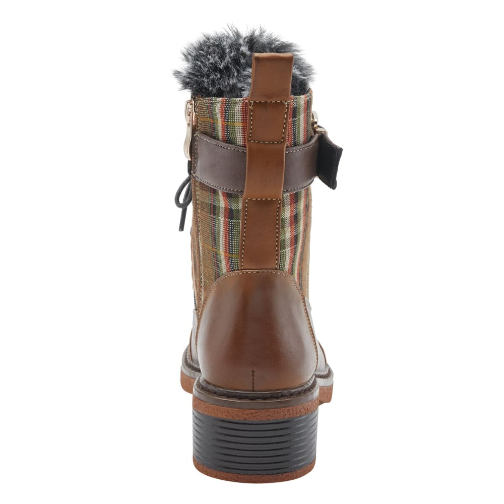 Spring Step Shoes Patrizia Hilvia Women's Multicolor Plaid Boots Shoes by Spring Step Shoes – Don't Panic Shoes