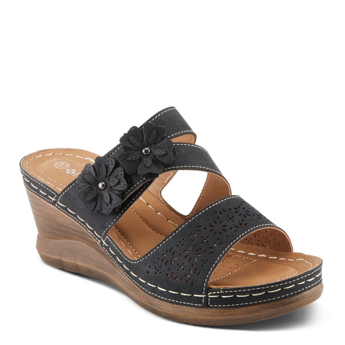 Spring Step ShoeS Patrizia Lolly Women’s Leather Slide Sandals Slides Casual Sandals by Spring Step Shoes – Don't Panic Shoes