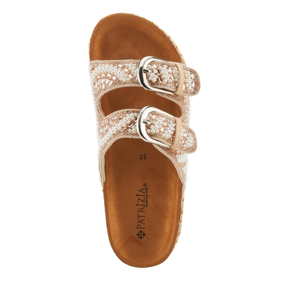 Spring Step ShoeS Patrizia Pearline Sandals Women’s Cork Wedge Slides Casual Sandals by Spring Step Shoes – Don't Panic Shoes