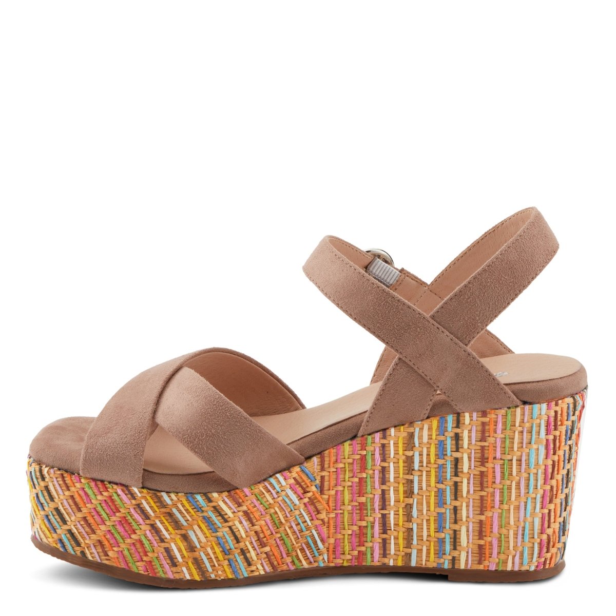 Spring Step Shoes Patrizia Rainbowfun Sandals Wedges Casual Sandals by Spring Step Shoes – Don't Panic Shoes