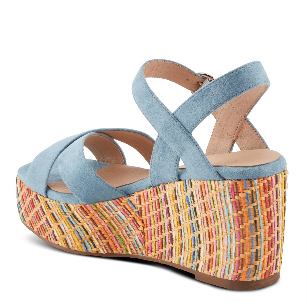Spring Step Shoes Patrizia Rainbowfun Sandals Wedges Casual Sandals by Spring Step Shoes – Don't Panic Shoes