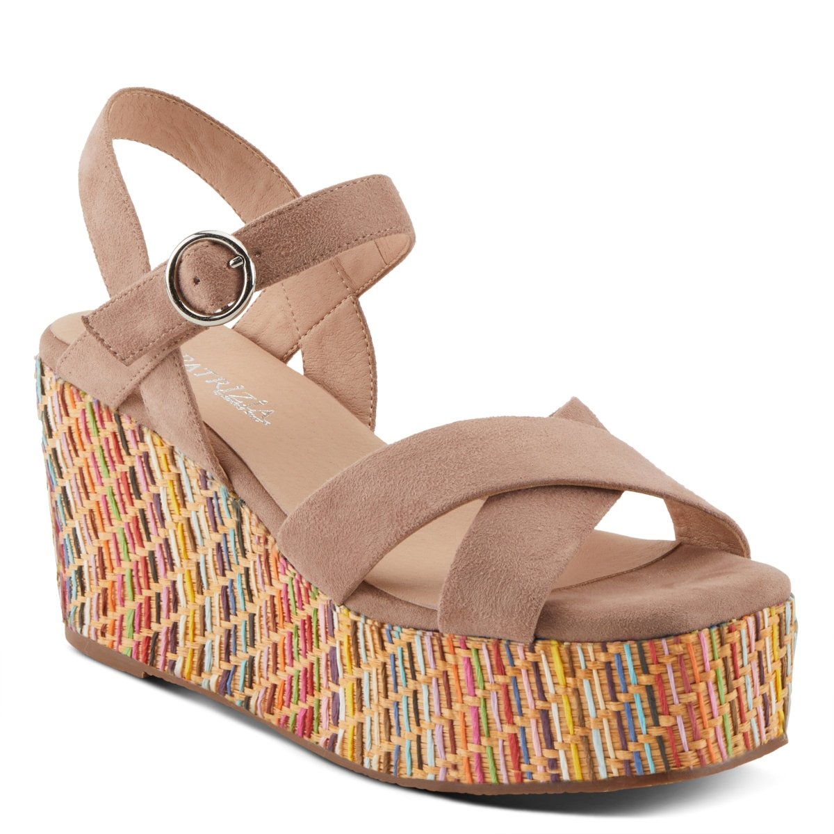 Spring Step Shoes Patrizia Rainbowfun Sandals Wedges Casual Sandals by Spring Step Shoes – Don't Panic Shoes