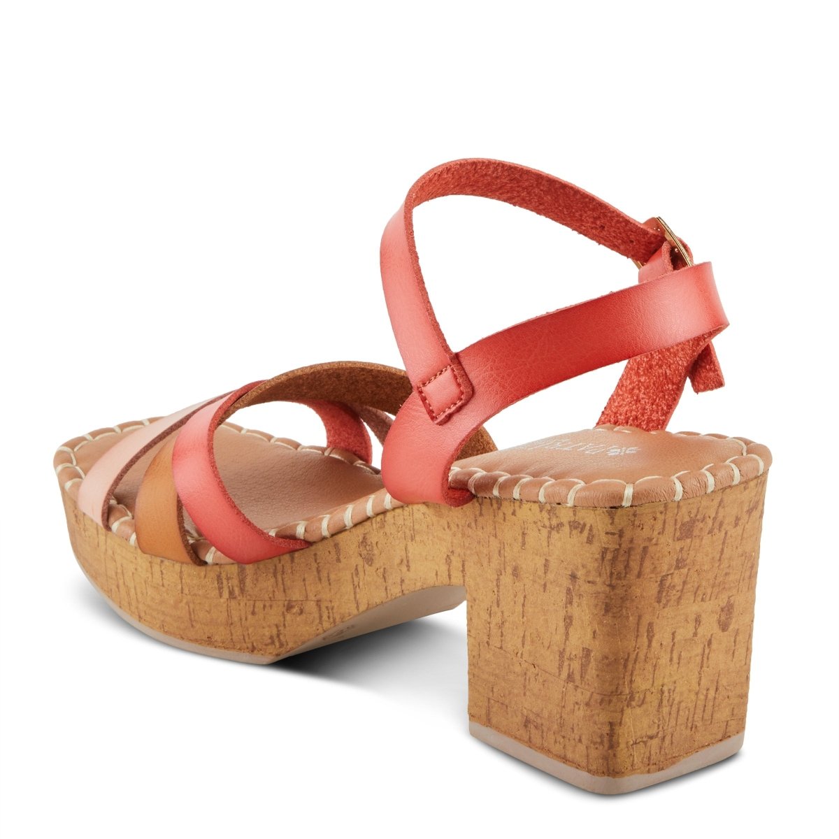 Spring Step ShoeS Patrizia Sandrine Women’s Leather Cork Platform Sandals Platform Casual Sandals by Spring Step Shoes – Don't Panic Shoes