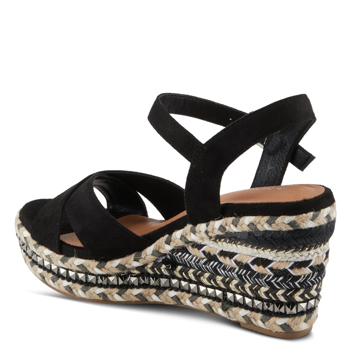 Spring Step ShoeS Patrizia Sloane Women’s Woven Suede Espadrille Sandals Sandals by Spring Step Shoes – Don't Panic Shoes