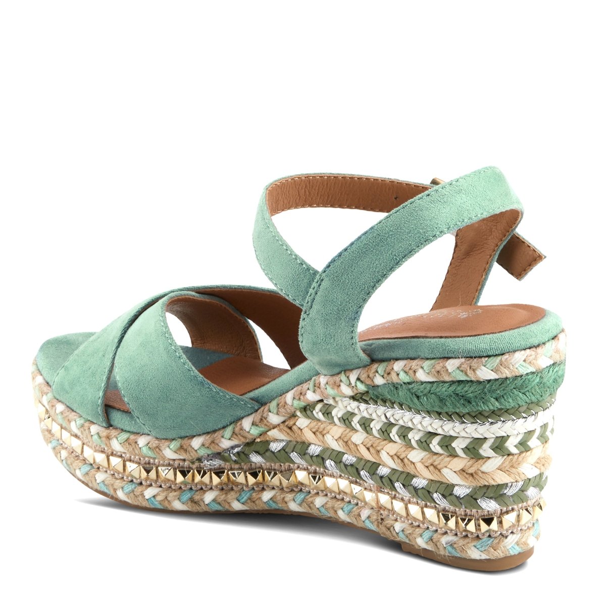 Spring Step ShoeS Patrizia Sloane Women’s Woven Suede Espadrille Sandals Sandals by Spring Step Shoes – Don't Panic Shoes