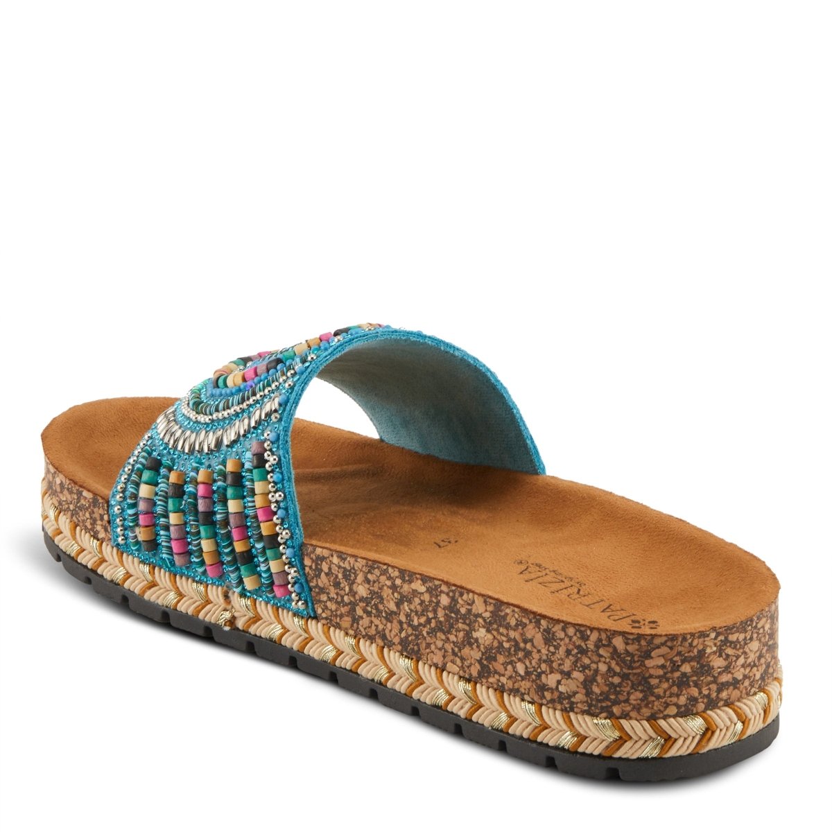 Spring Step ShoeS Patrizia Swirla Sandals Women’s Multicolor Wedge Slides Casual Sandals by Spring Step Shoes – Don't Panic Shoes