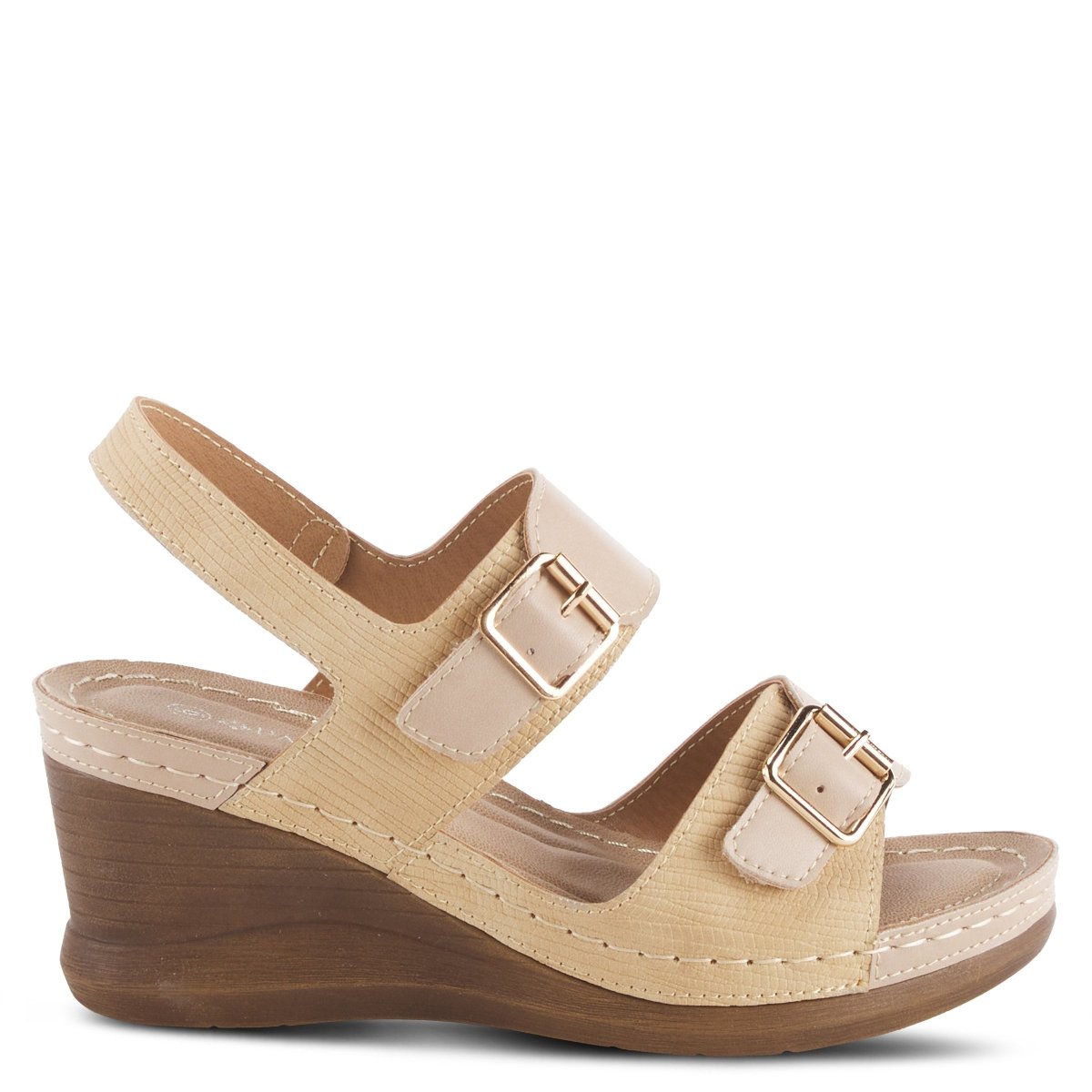 Spring Step Shoes Patrizias Tavlin Sandals Women's Wedge 2.75" Heel Sandals by Spring Step Shoes – Don't Panic Shoes