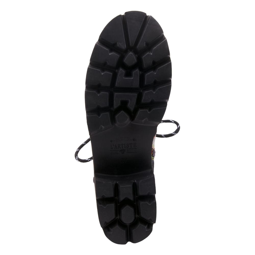 Spring Step Shoes Severe Women's Fabulous Charcoal Multi Leather Boots Shoes by Spring Step Shoes – Don't Panic Shoes