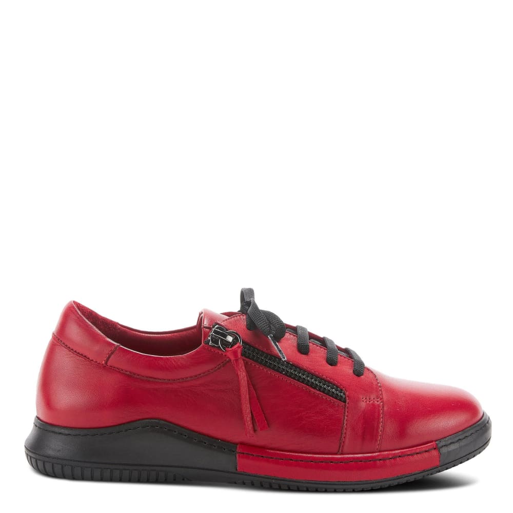 Spring Step Shoes Yana Leather Zip Sneakers