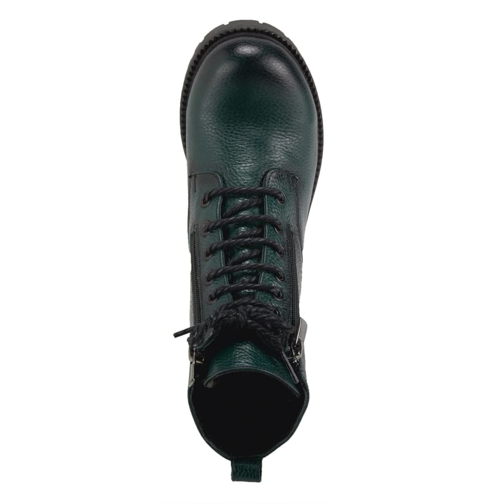 Spring Step Shoes Yaritza Women's Utility Inspired Design Pebbled Leather Boots Shoes by Spring Step Shoes – Don't Panic Shoes