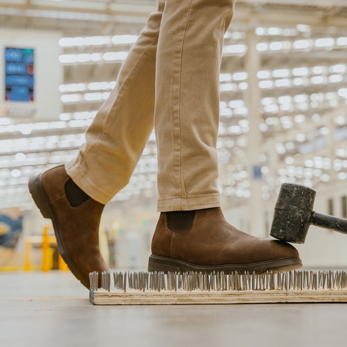 Steel Toe Chelsea Tulsa Tobacco Chelsea Boots by Proxon Premium Workwear – Don't Panic Shoes