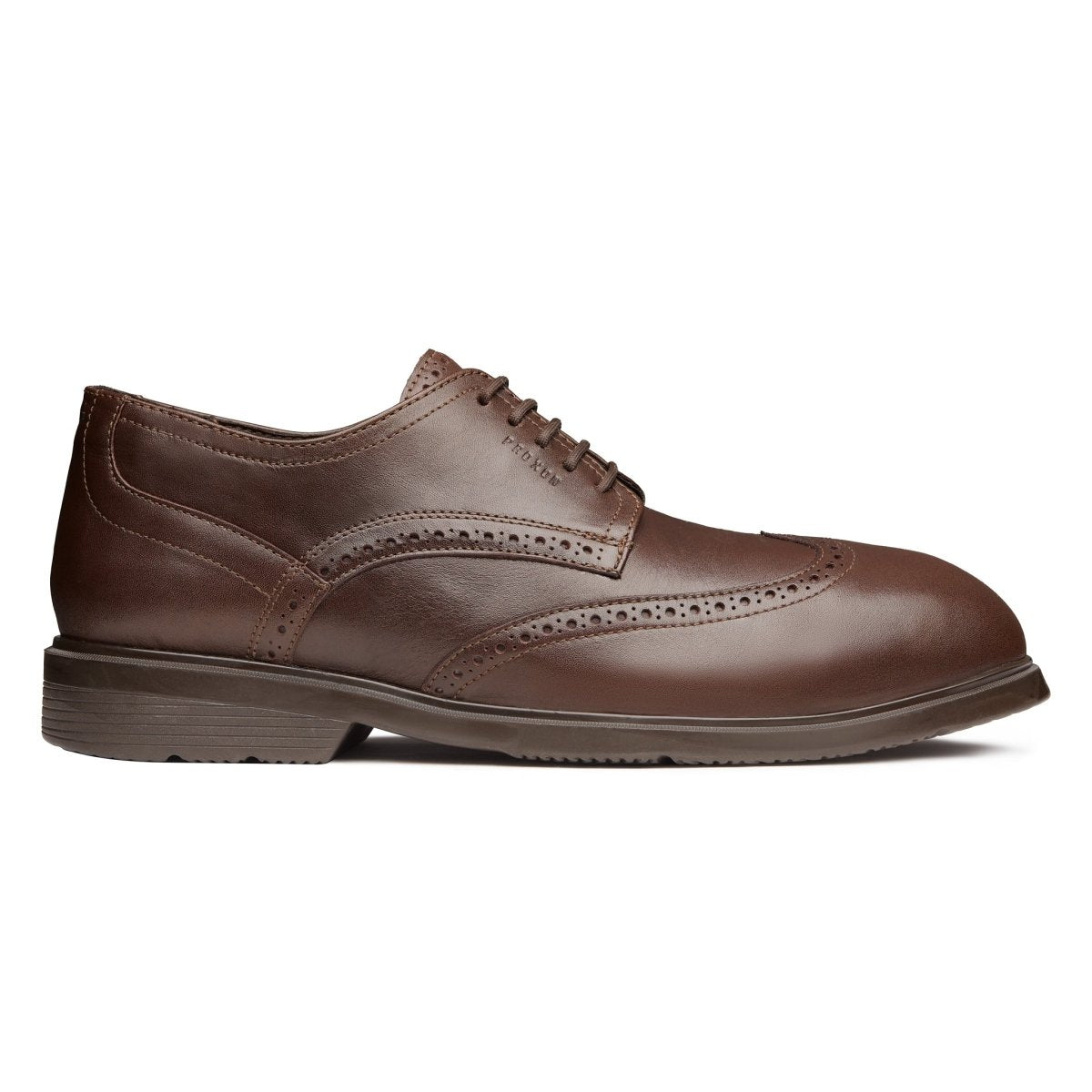 Steel Toe Oxford Shoe Captain Brown Executive Safe by Proxon Premium Workwear – Don't Panic Shoes
