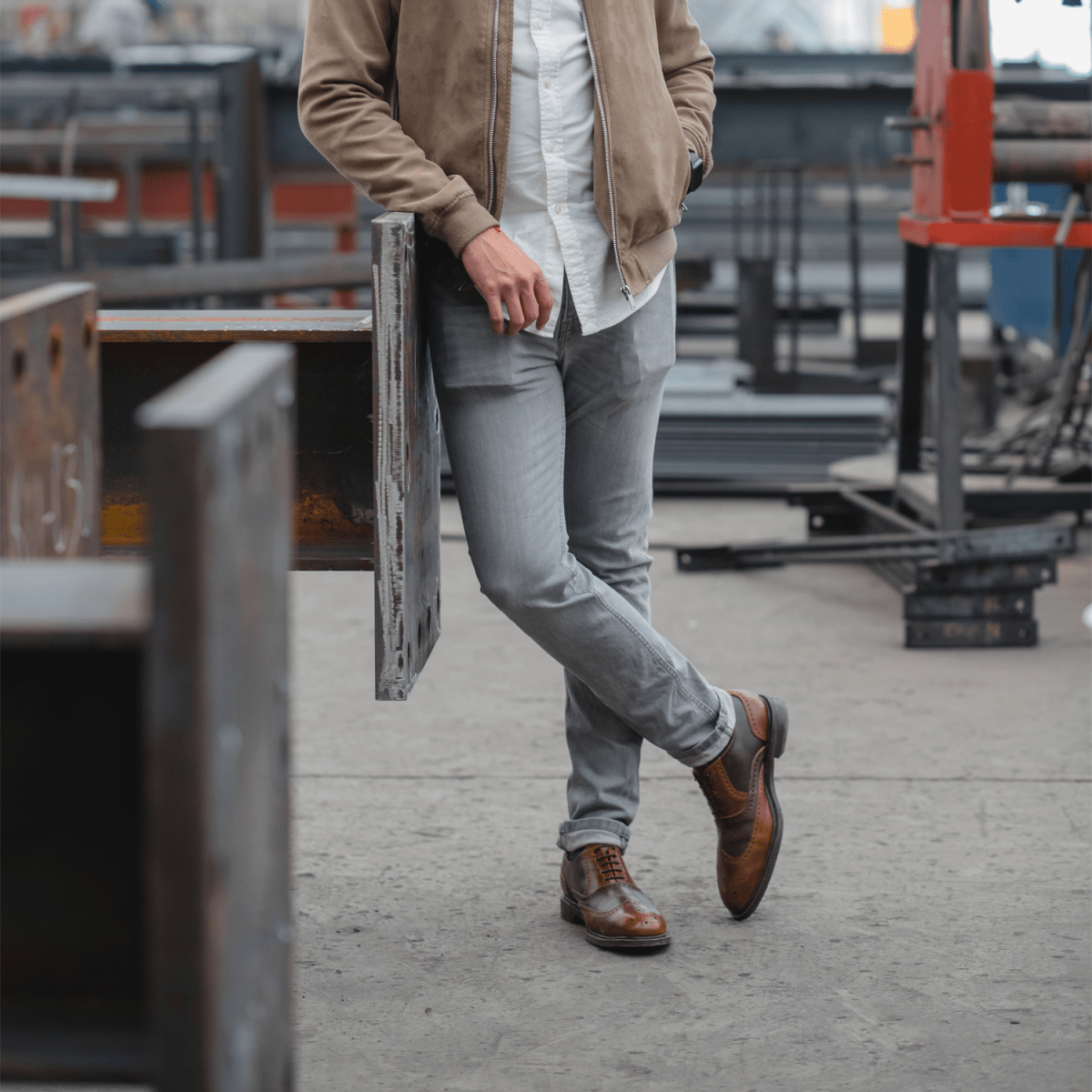 Steel Toe Oxford Shoe Eagle Oxford by Proxon Premium Workwear – Don't Panic Shoes