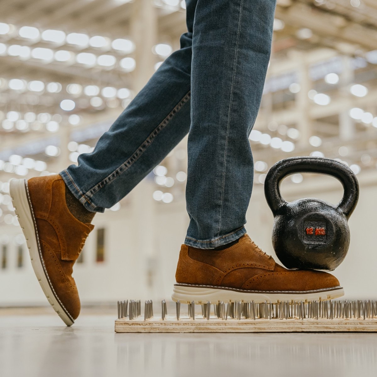 Steel Toe Oxford Shoe Master Ginger Active Safe by Proxon Premium Workwear – Don't Panic Shoes