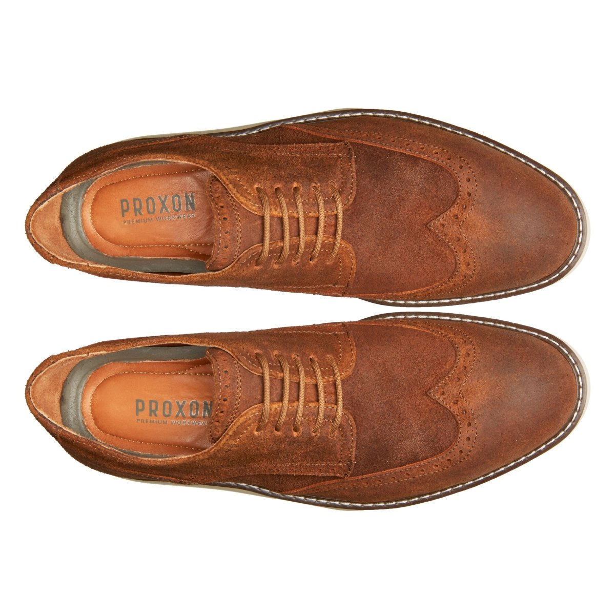 Steel Toe Oxford Shoe Master Ginger Active Safe by Proxon Premium Workwear – Don't Panic Shoes