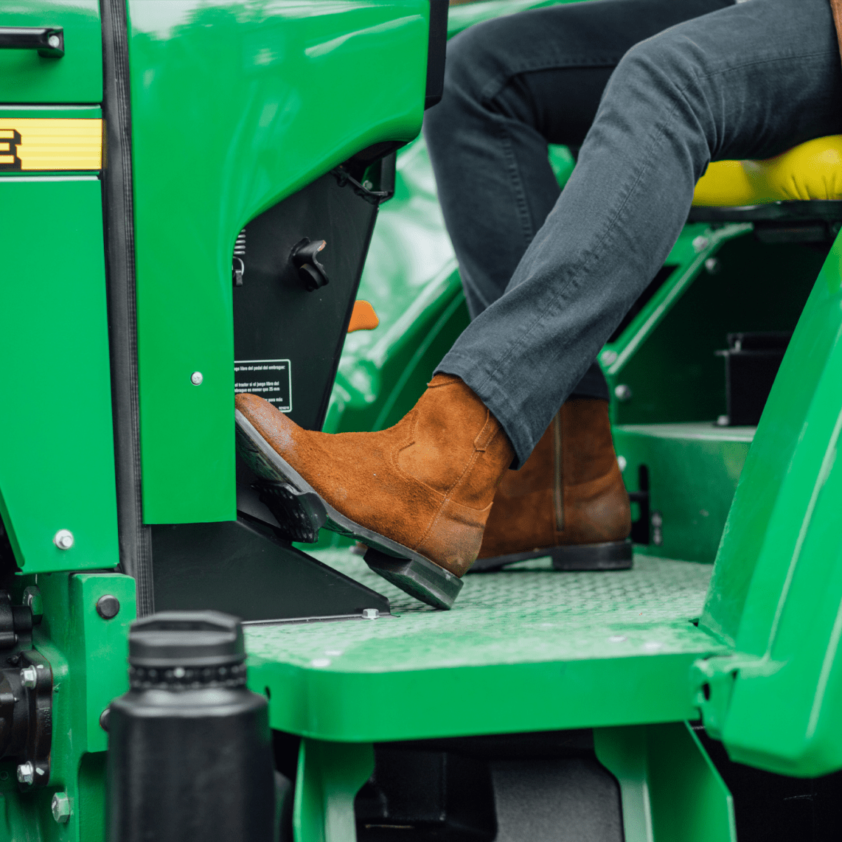 Steel Toe Western Boot Fulton Ginger by Proxon Premium Workwear – Don't Panic Shoes