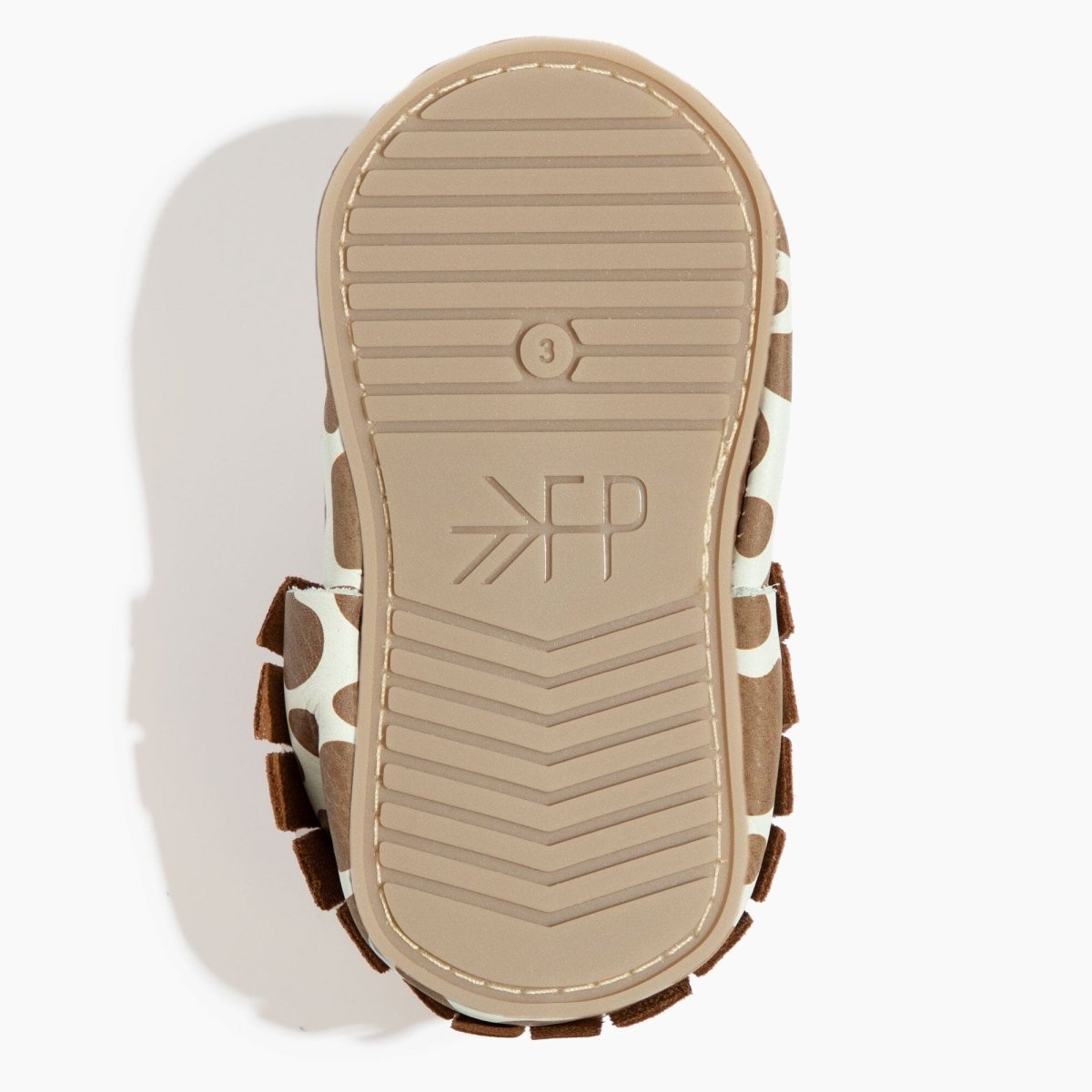 Suede Cow Print Moccasin Baby Shoe Moccasin by Freshly Picked – Don't Panic Shoes