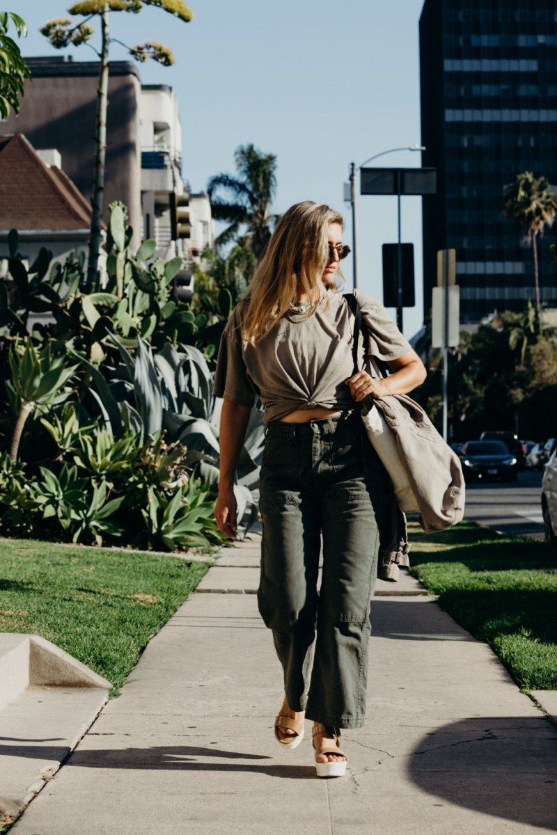 Surf | Tan Patent Sandals by J.Adams – Don't Panic Shoes