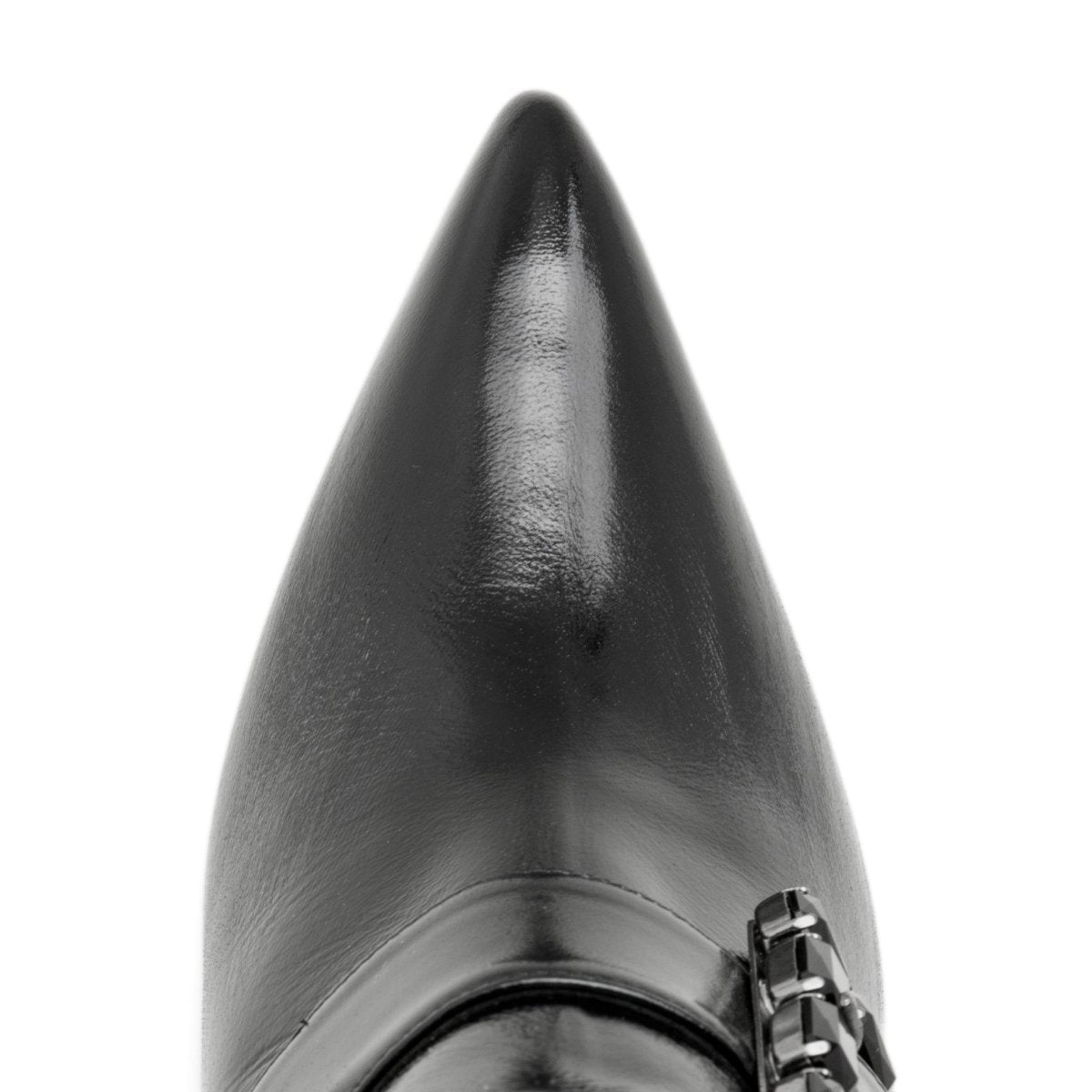 Tammi Women’S Black Patent Leather Ankle Bootie 4 Inch Boots by Beautiisoles – Don't Panic Shoes