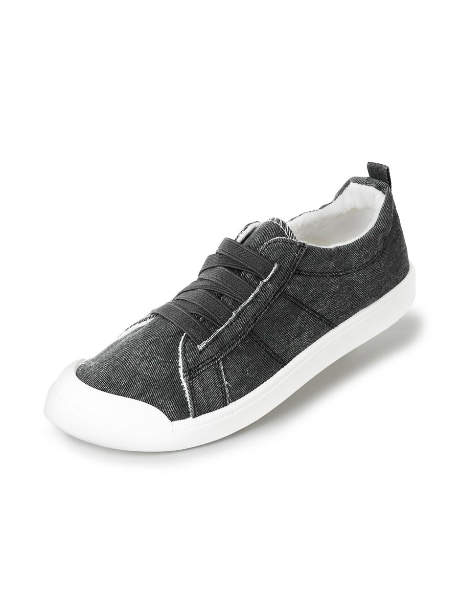 Taylor | Black Sneakers by J.Adams – Don't Panic Shoes