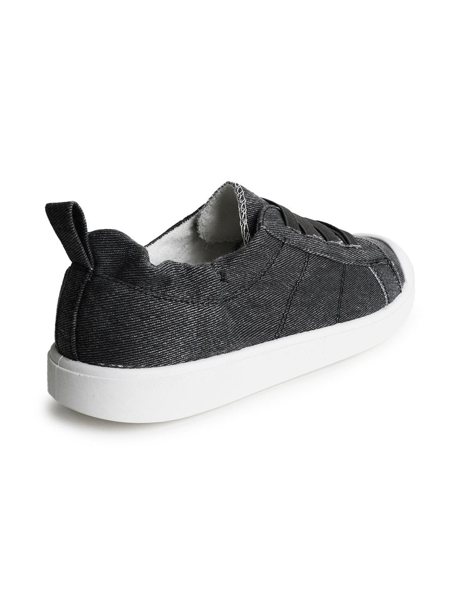 Taylor | Black Sneakers by J.Adams – Don't Panic Shoes